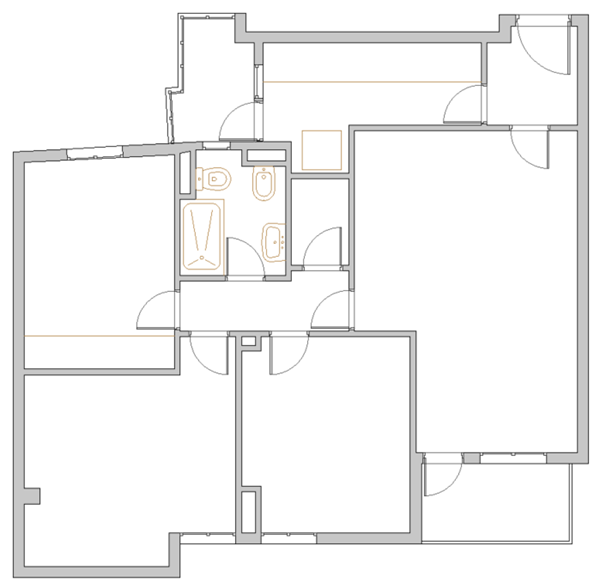 Plano de vivienda en Valencia